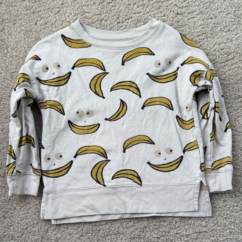 Nadadelazos 4-5T banana sweatshirt